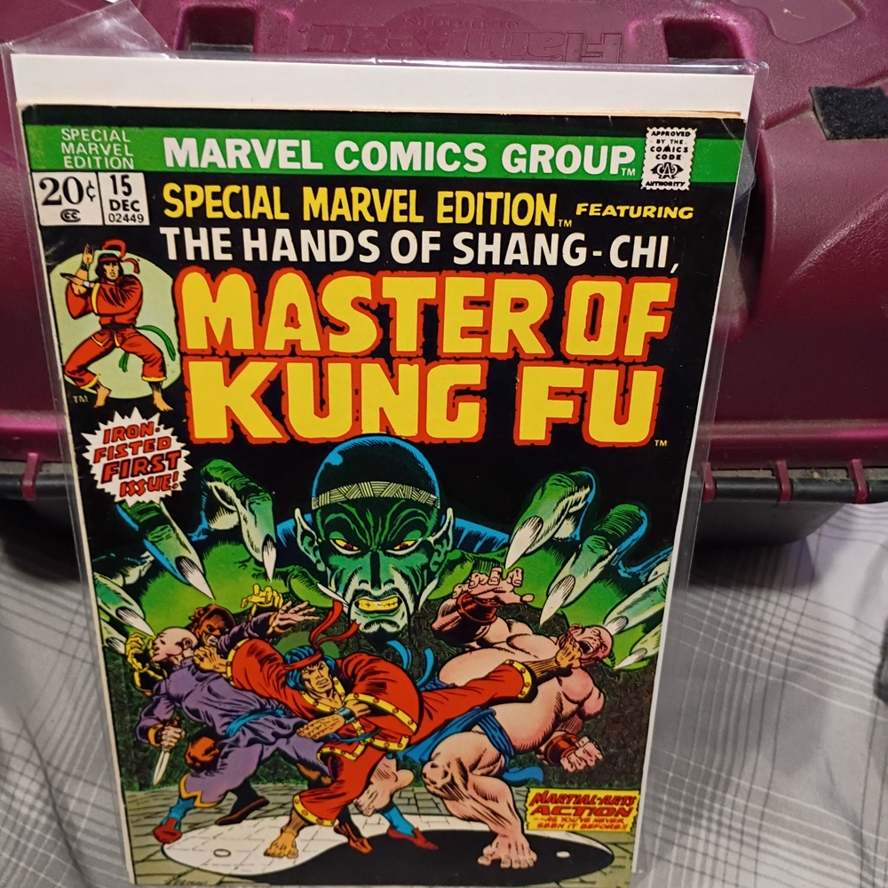 Marvel Master of Kung Fu #15 First Appearance Of Shang-Chi Solid Mid Grade Book